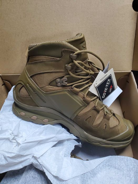 Берці тактичні Salomon Quest 4D GTX Forces 2  койот