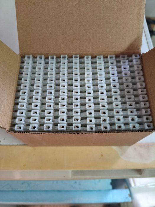 100 blocos de terminais 2.5mm2