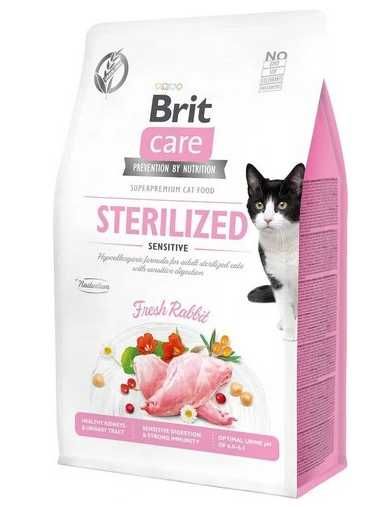 BRIT Care Grain-Free Sterilized Sensitive - sucha karma dla kota - 2kg