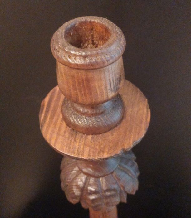 Castiçal antigo em Madeira