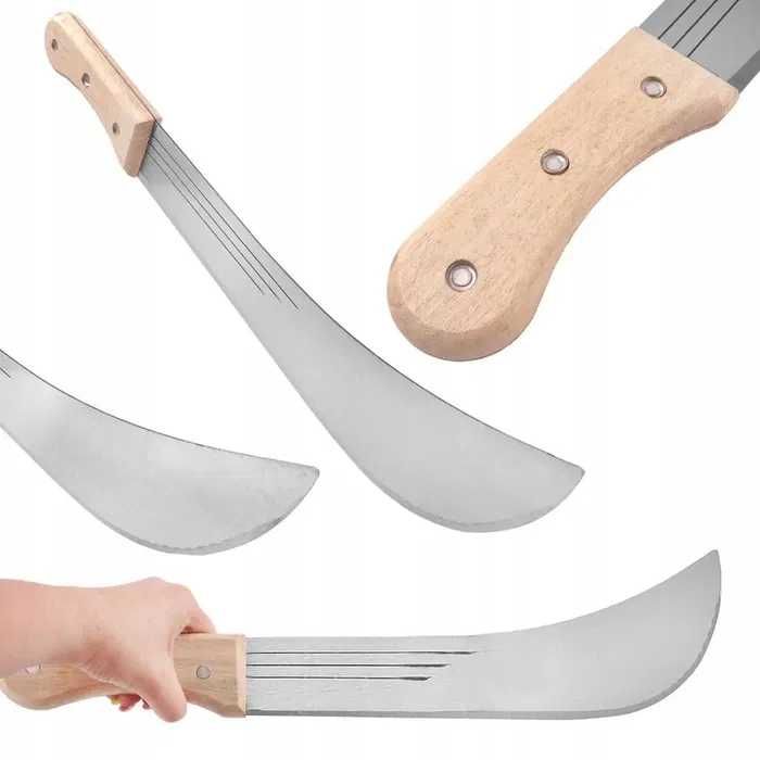 MACZETA HARTOWNIA XL Ogrodowa Karczownik 55cm Nóż Bagnet Wytrzymały