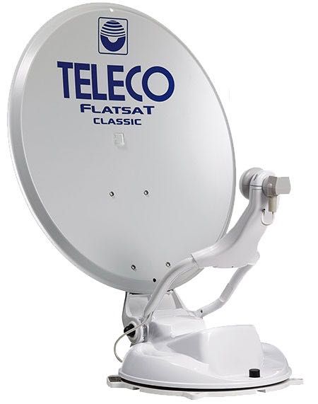 Antena kemping kamper TIR  Teleco Flatsat Classic 65