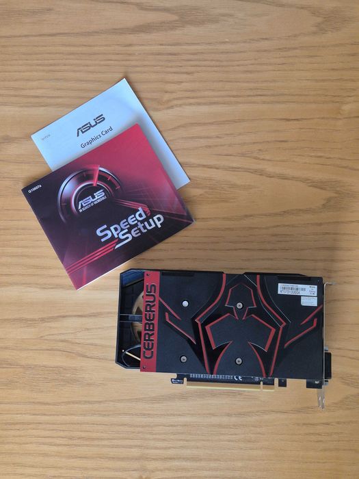 Placa grafica ASUS Cerberus GeForce GTX 1050 Ti OC Edition