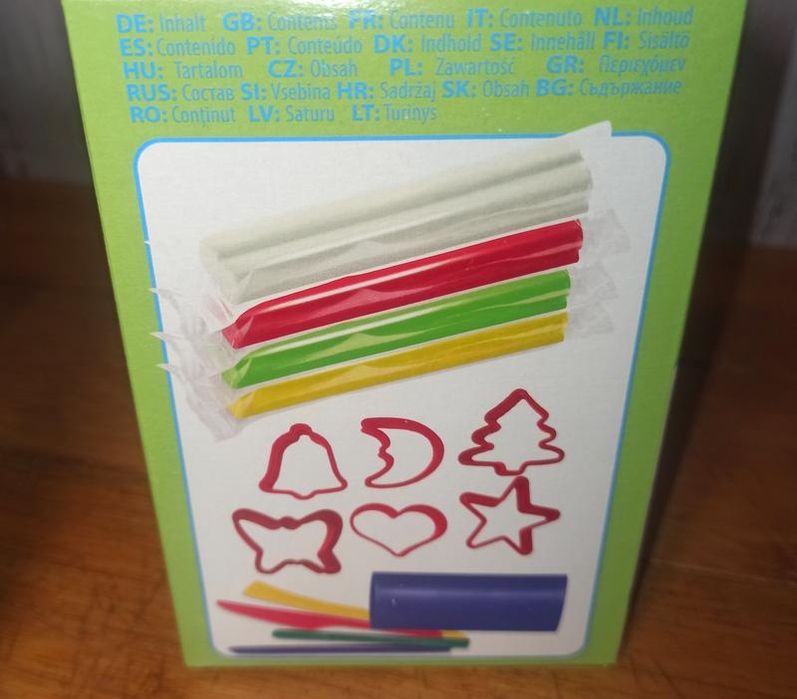 Набір Window Clay для 3D малювання на склі та ліплення