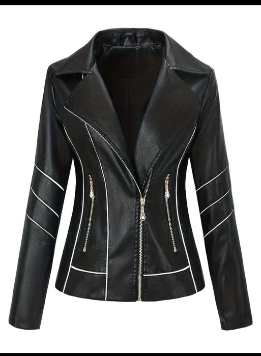 Kurtka skórzana damska Nowa 44