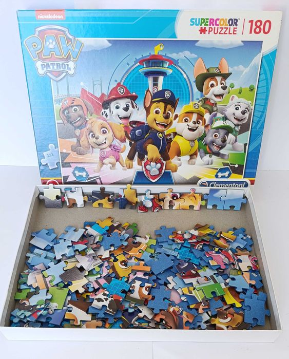 ЩЕНЯЧИЙ ПАТРУЛЬ пазли 180шт., Clementoni, вік 7+