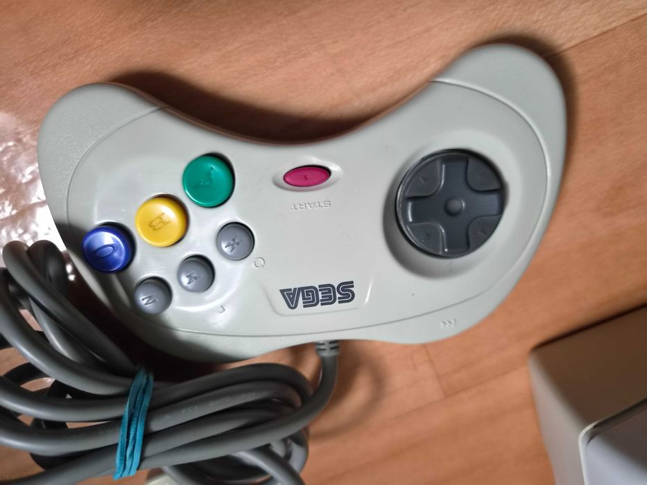 Ігрова консоль Sega Saturn біий колір регіон Японія оригінал комплект