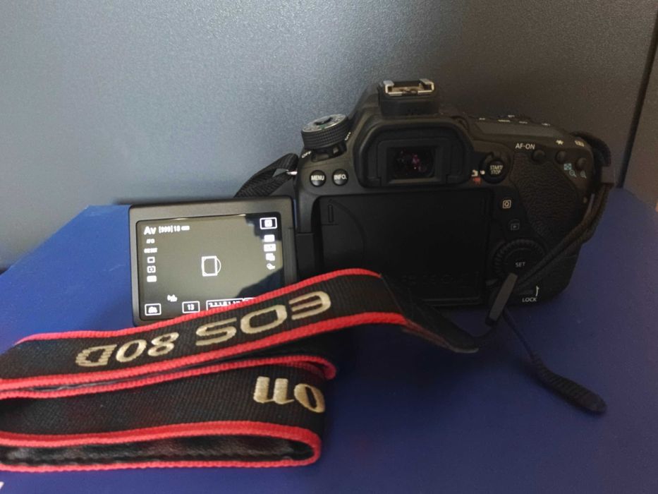 Canon EOS 80D + EFS 18-55mm IS Macro - Przebieg: 7600 zdjeć