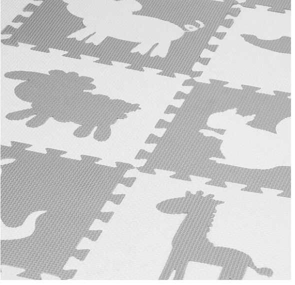 Nowa mata piankowa dla dzieci puzzle ze zwięrzętami