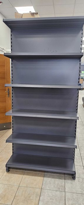 Regał sklepowy magazynowy metalowy składny - Mago