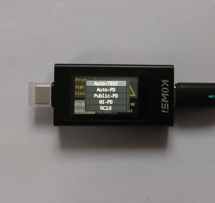 KWS X1 Miernik Tester Woltomierz Amperomierz DC 4-30V 0-12A HD IPS