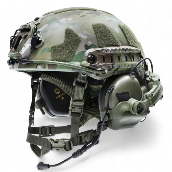 Балістичний військовий шолом FAST Helmet NIJ IIIA каска мультикам