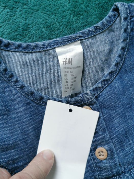 Komplet H&M r. 86 stan nowe z metką
