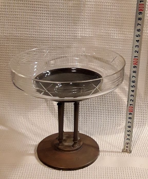 Centro de mesa ou fruteira antiga da década de 50 do século XX