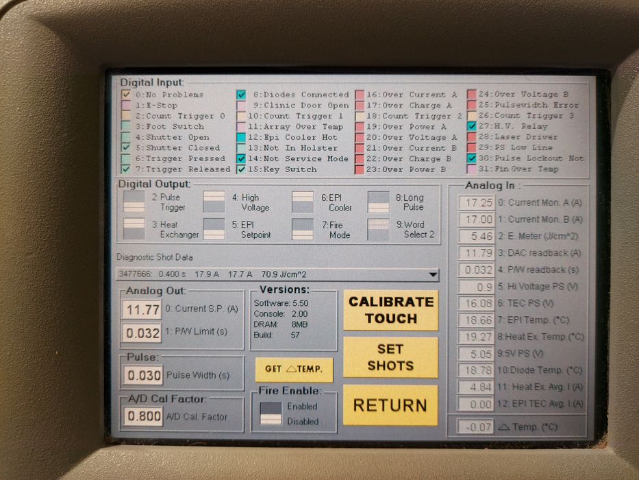 Продам косметологический лазер для эпиляции Lumenis LightSheer EC