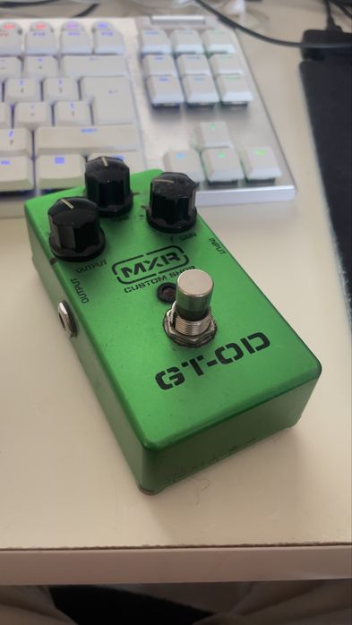 Pedal de overdrice MXR GT-OD Custom shop