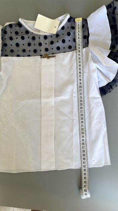 Шкільний костюм на дівчинку юбка блуза 122 см