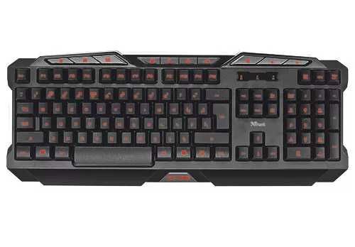 Teclado Gaming Trust GXT 280 LED NOVO