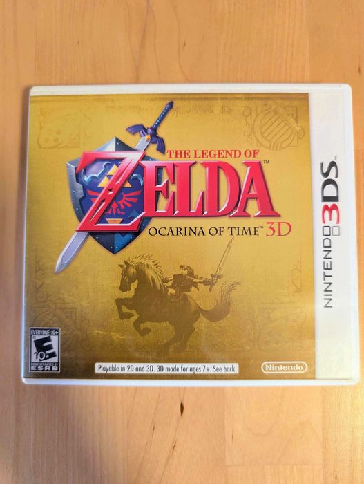 The Legend of Zelda: Ocarina of Time 3D (Americano) - Ótima Condição