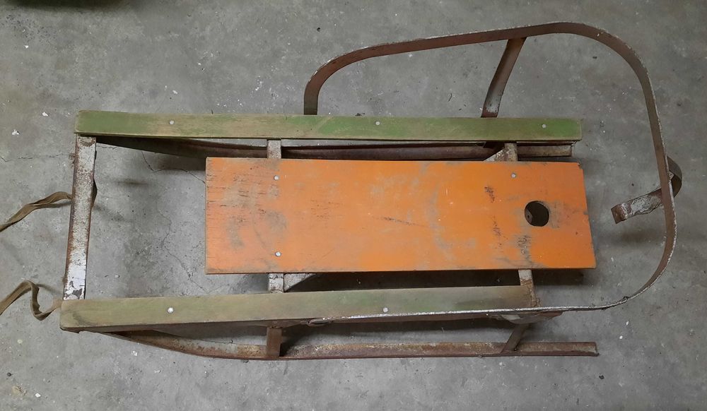 санки / сани дитячі зі спинкою