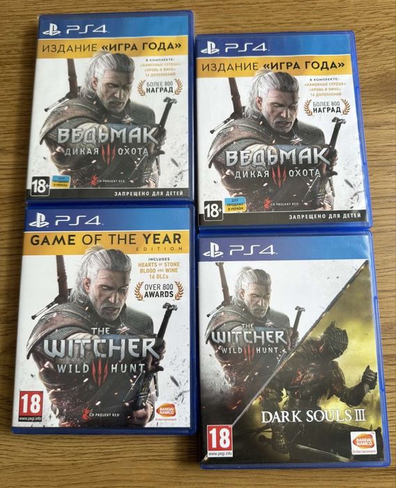 Sony PS4/PS5: Dark Souls, Ведьмак 3 Дикая Охота FarCry Безумцы Это Ты, Evil Within Lies of P, Baldurs Gate, Final Fantasy Castlevania Nier Automata