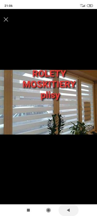 Rolety moskitiery żaluzje
