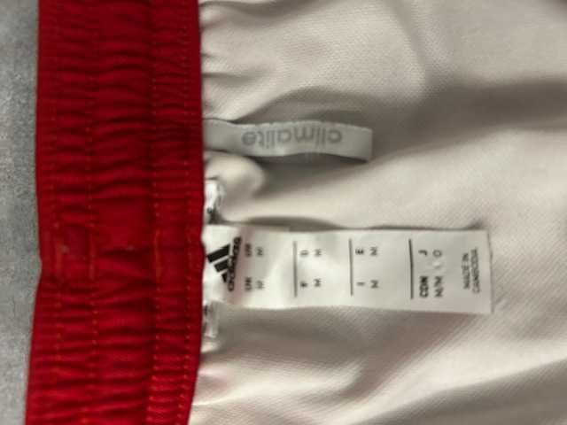 spodenki krótkie adidas czerwone