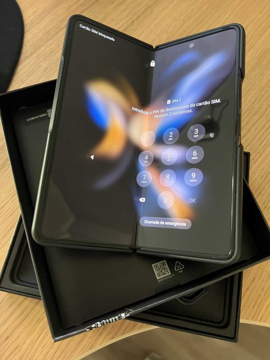 Galaxy Z Fold4 256 GB NOVO + CAPA + PEN c/ garantia