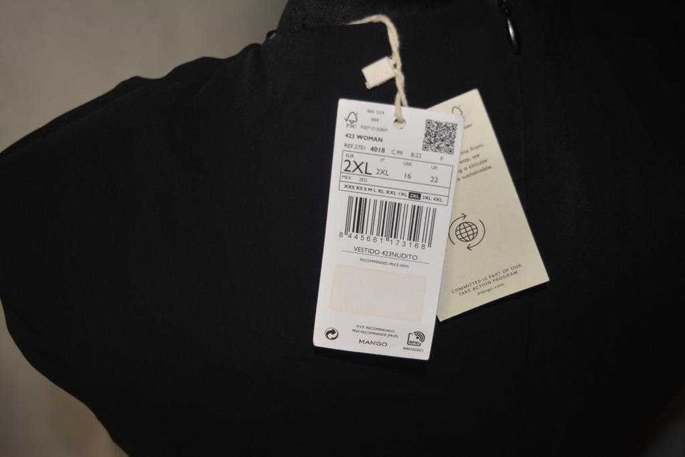 Elegancka sukienka Mango 2XL