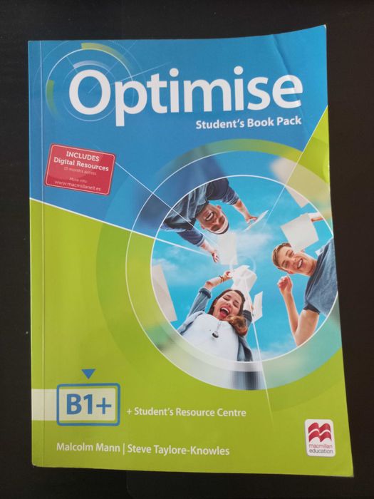 Livros Optimise Nível B1 - Students Books + Workbook + Practice Test