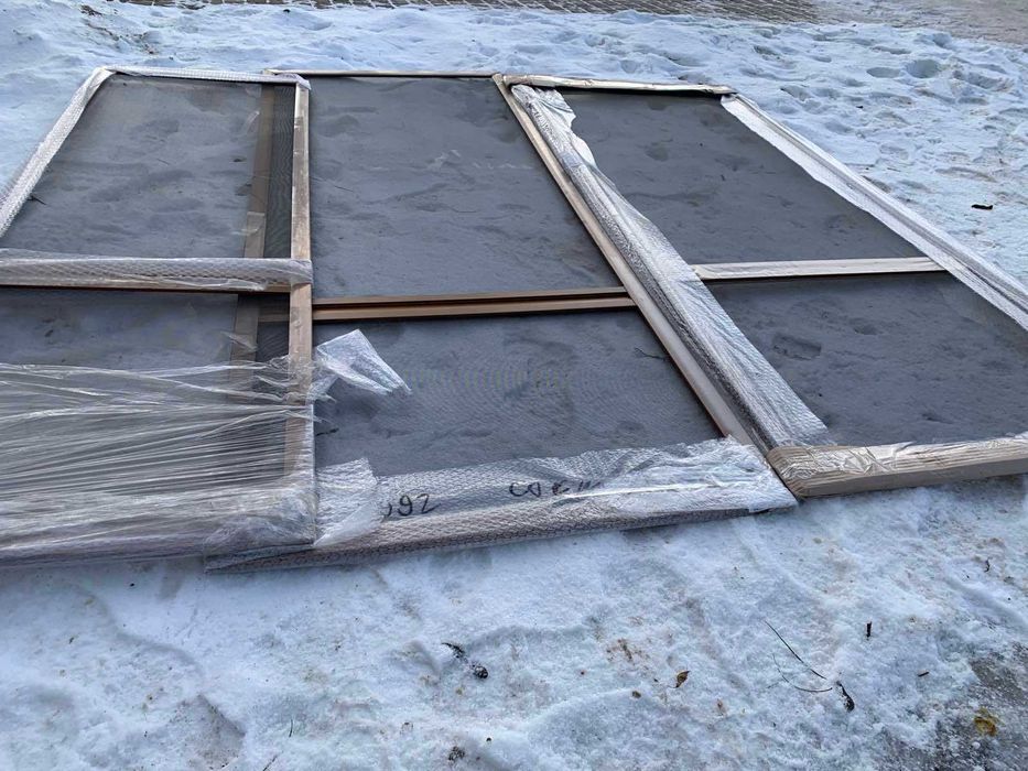 Антимоскітна сітка дверна Elit, Золотий дуб