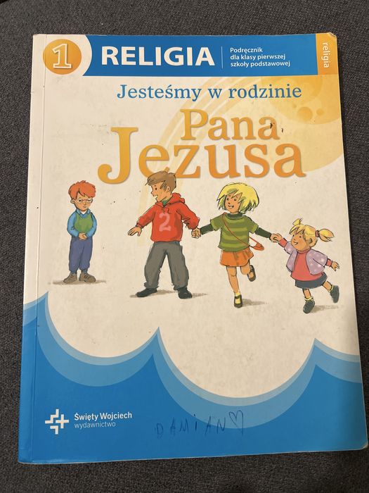 Książka podręcznik do religii Jesteśmy w rodzinie Pana Jezusa klasa 1