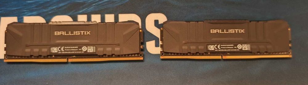 Pamięć RAM DDR4 Crucial Ballistix 2x8gb DUAL 3200MHz