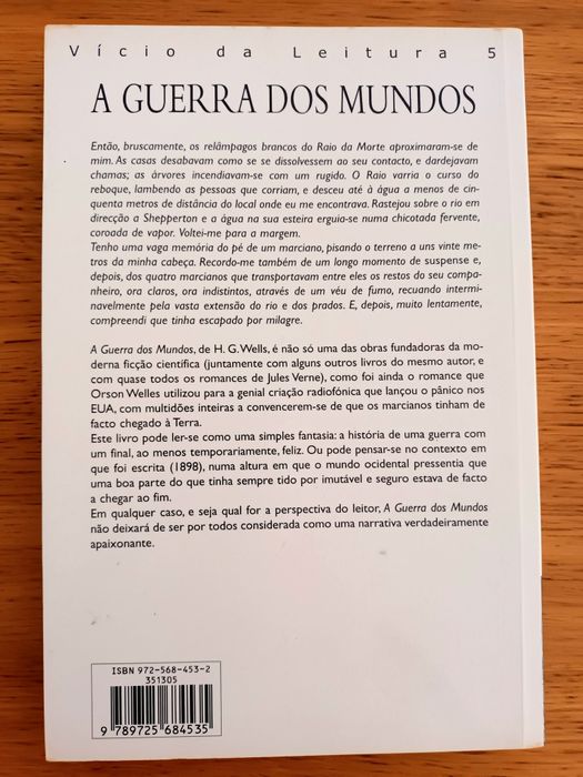 "A Guerra dos Mundos" (H. G. Wells)