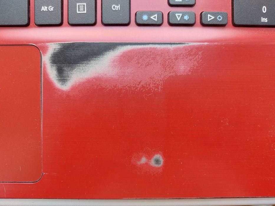 Передня панель для ноутбука Acer Aspire E5-571 E5-511, червона