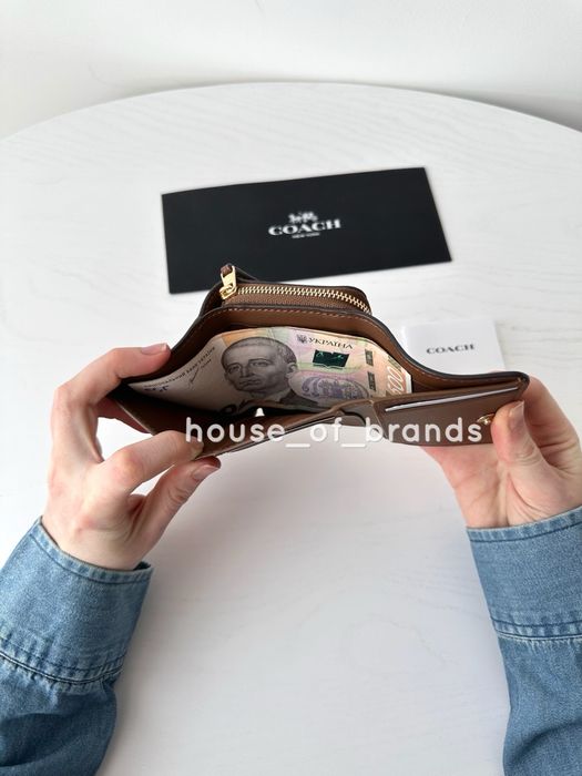 COACH Small Trifold wallet Жіночий гаманець оригінал женский кошелек