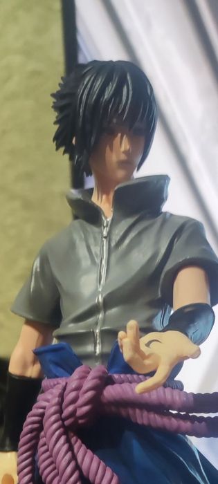 Наруто Аніме фігурка Наруто і Саске парна, епічна битва 33 см