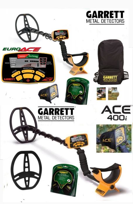 Металошукач GARRETT ACE 150,200і,250,300і,400і, EURO ACE 350/Офіційні