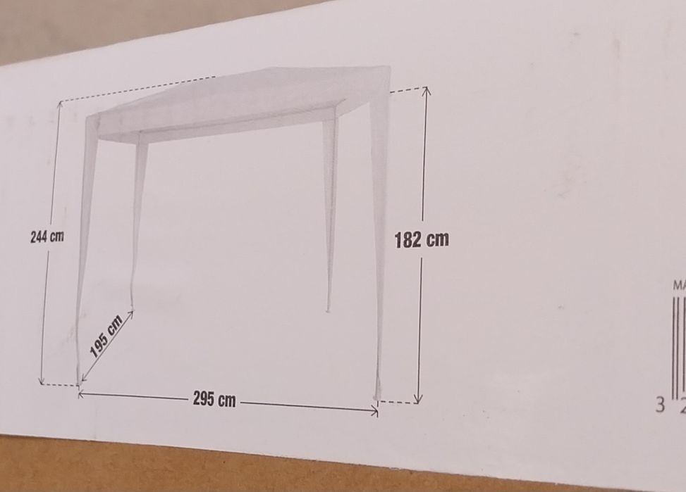 Gazebo para jardim 300x200