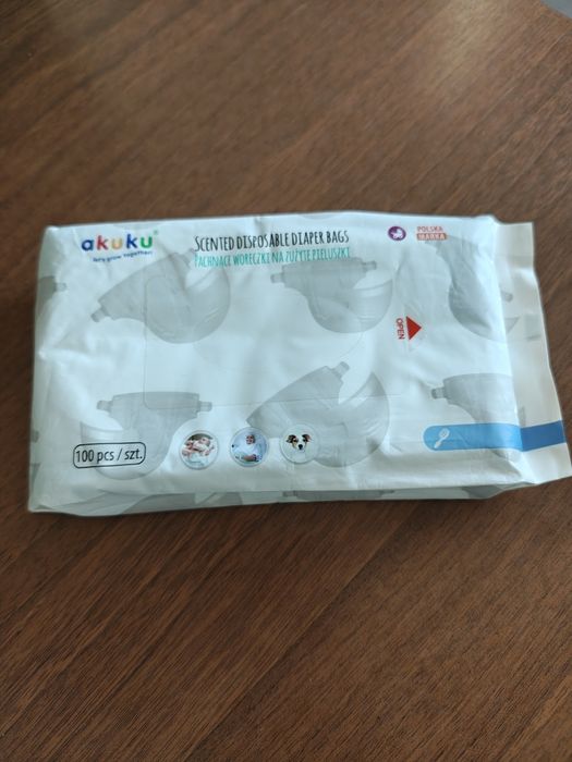 Woreczki na pieluszki 100 szt. pachnące