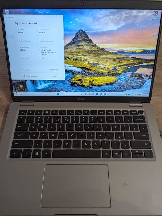 Biznesowy DELL 5420 i5-1135G7 32GB RAM 512SSD NvMe + stacja dokująca!