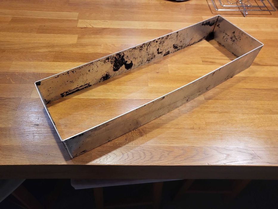 Rant aluminiowy 14×50 h7 – ciasta, batony, kruche, babka z metra