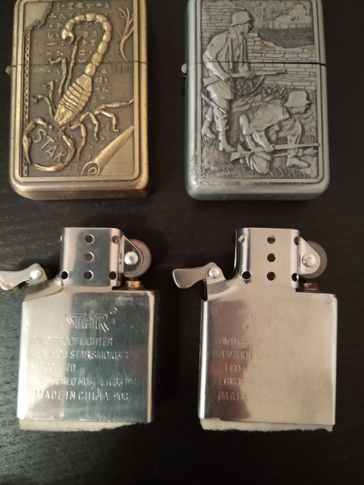 2 Isqueiros Star Novos