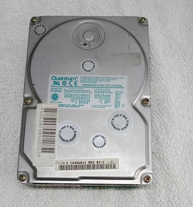 [PC Vintage] Disco 4.3 GB - Quantum Atlas II - SCSI + cabo