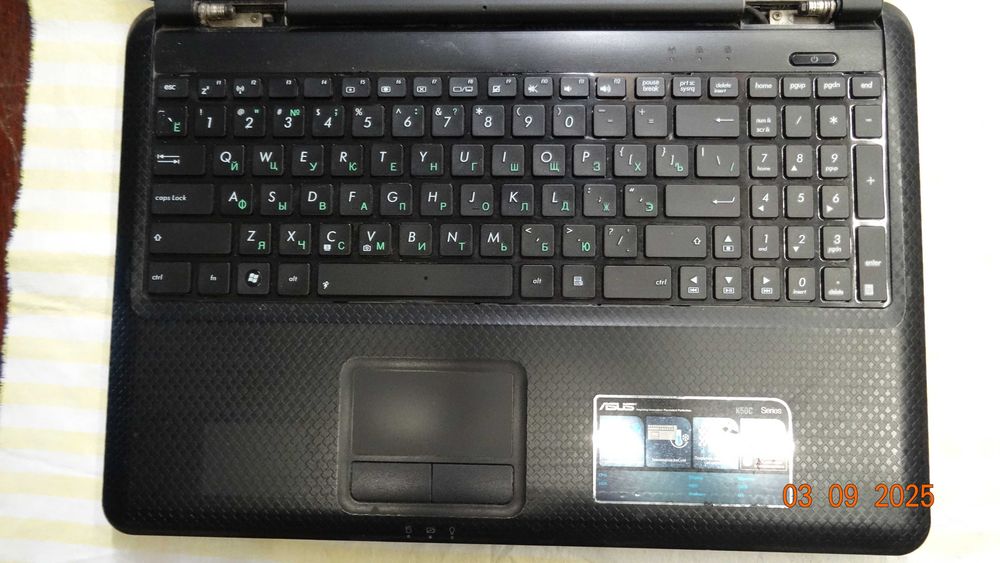 ноутбук ASUS K50C на запчастини