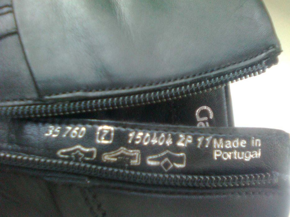 Кожаные, женские ботильоны gabor, р. 41