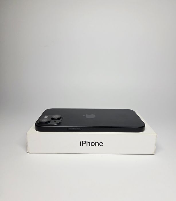 iPhone 15 Black 128 GB | Bateria 100%| Stan Bardzo Dobry