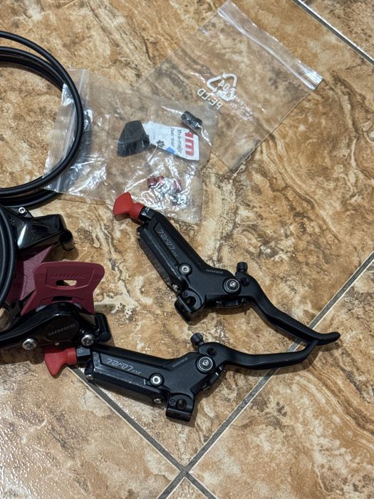 hamulce, SRAM Disc Brake Level Silver Stealth I 2-ttoczkowy