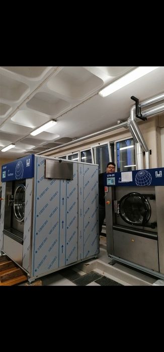 Lavandaria hospitalar 45kg higienização Covid-19