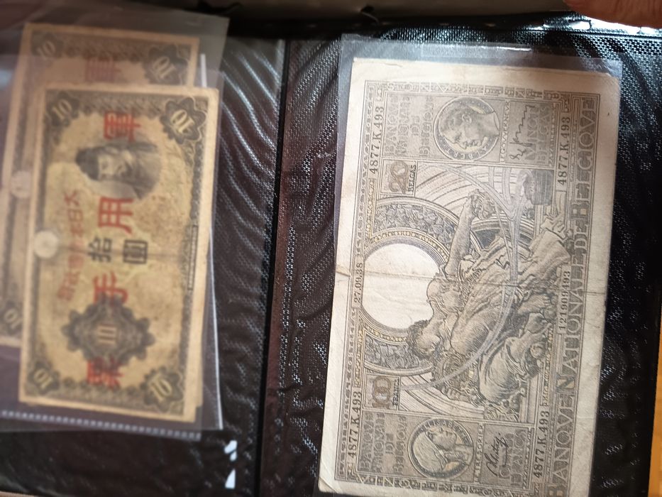 11 notas muito antigas. MUITO GRANDES